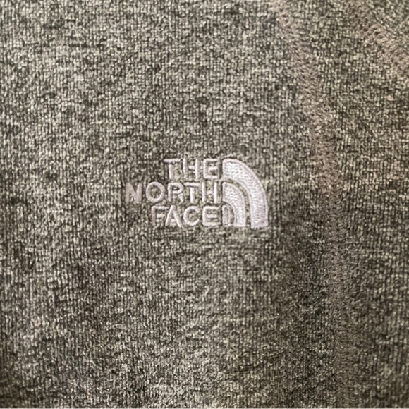 The North Face Gray Fleece Jacket Size Medium - Picture 4 of 5